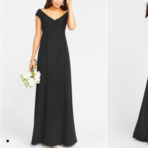 Show Me Your MuMu Dresses Zurich Knot Gown Show Me Your Mumu Black